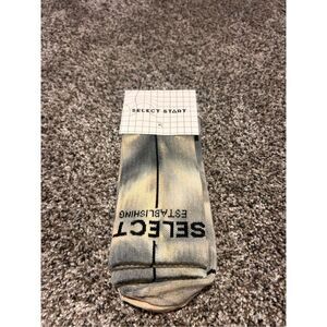 Select Start tie dye crew socks C27-25